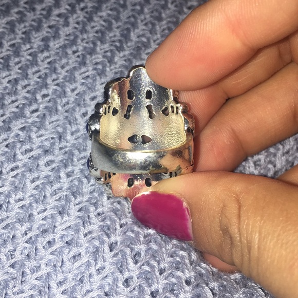 Blue / Silver Ring - Picture 3 of 3